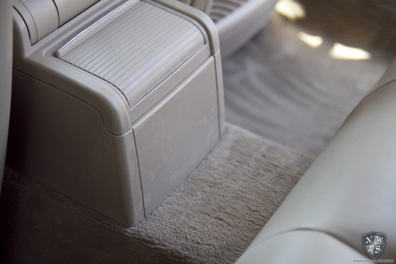 Interior Detail with Leather Restoration and Ozone Treatment on BMW